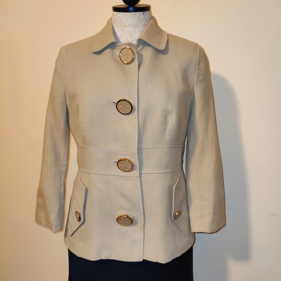 Tory Burch Jackets & Blazers - Tory Burch Elegant Beige Women's Jacket